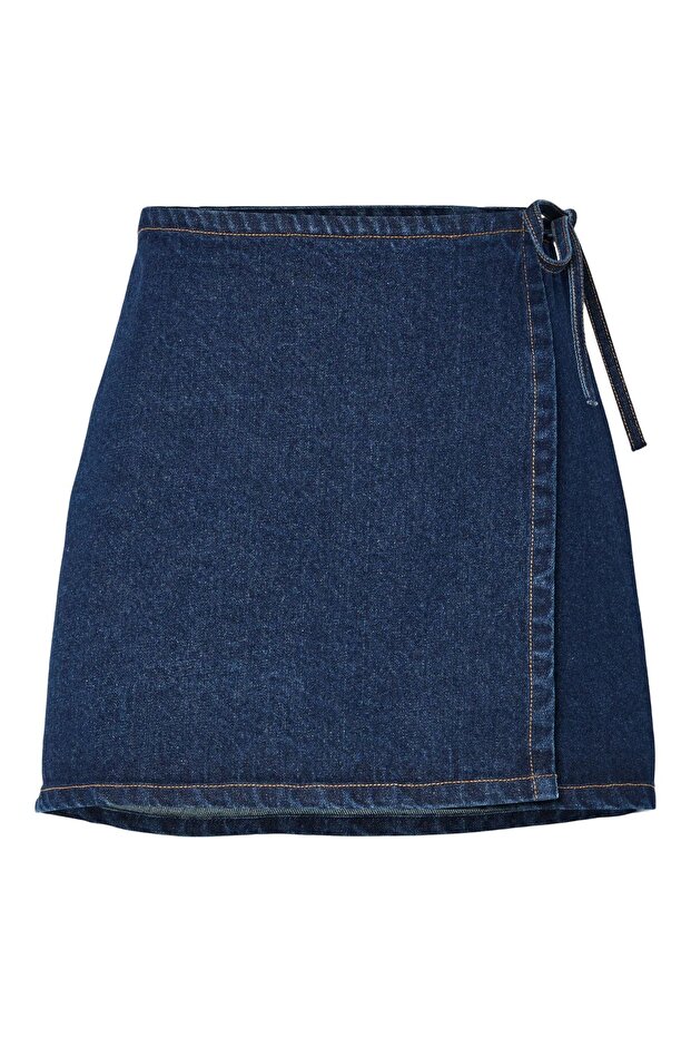 Wickelrock PCFLORA DENIM - 2