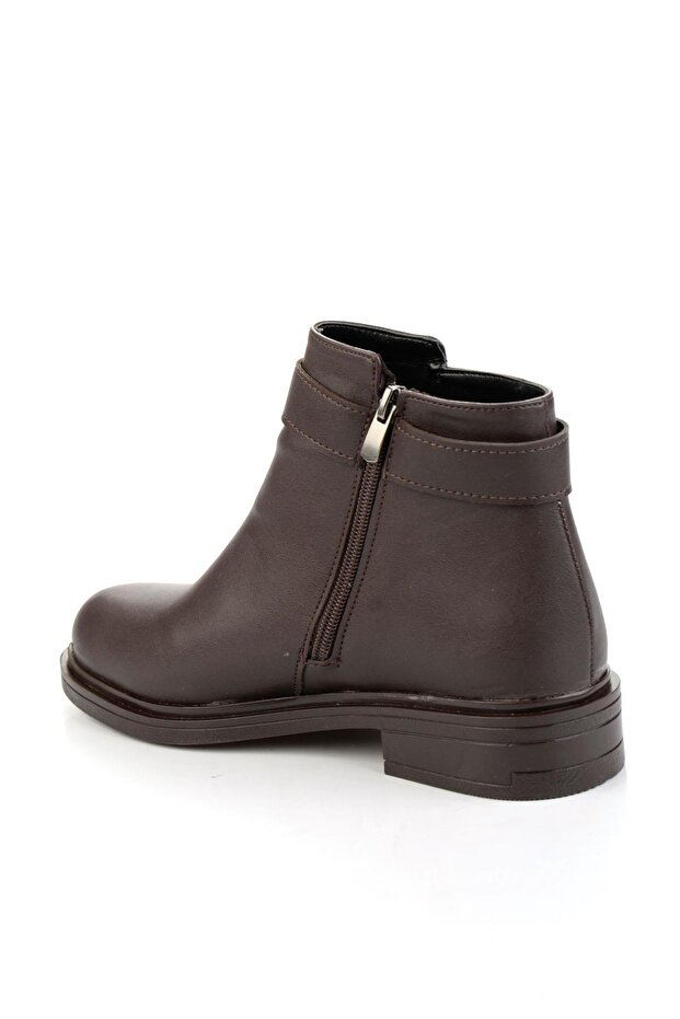 Kahve Kadın Bot & Bootie K02140086109 - 3
