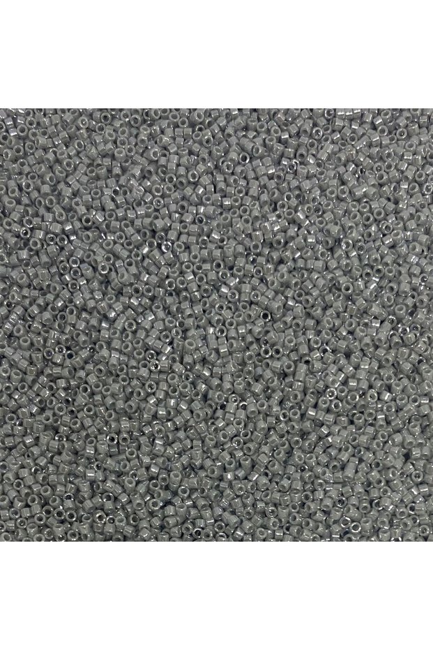 Miyuki Beads 11/0, Miyuki Delica Beads, 2 Grams, (Db1570) Bright Gray