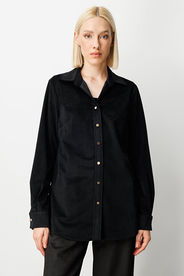 Thin corduroy shirt