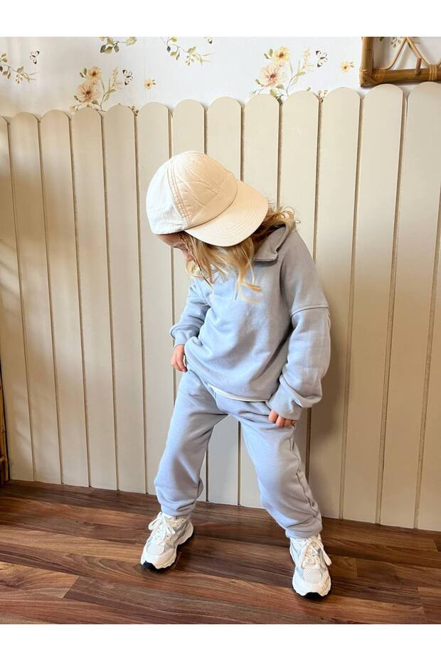 GRİ BASIC EŞOFMAN TAKIM - 2