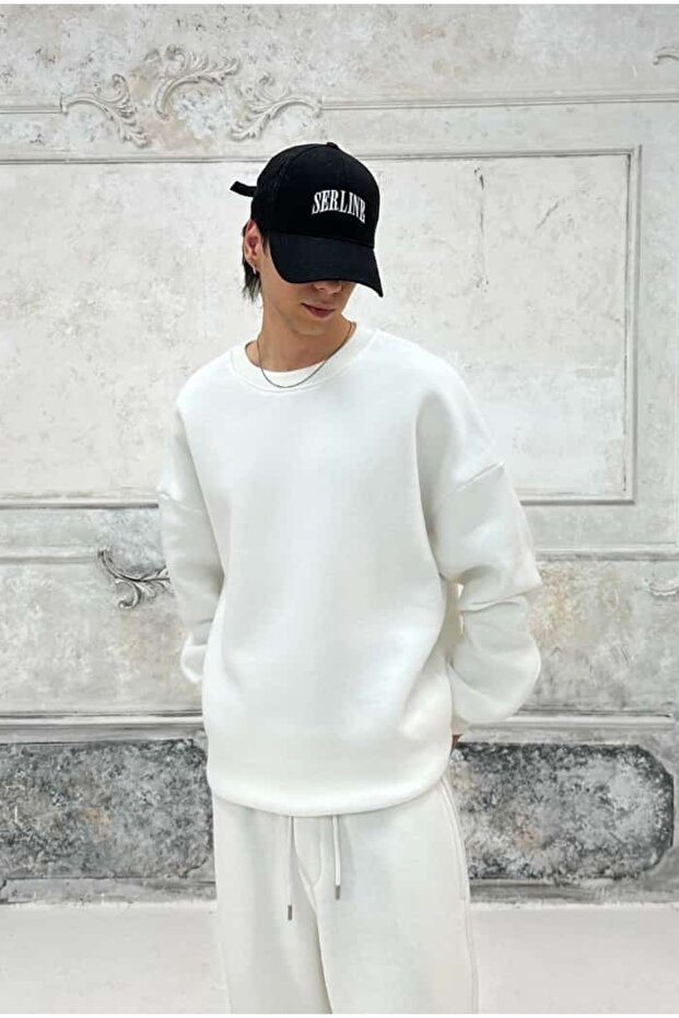 Basic Premium Oversize Sweatshirt - 5