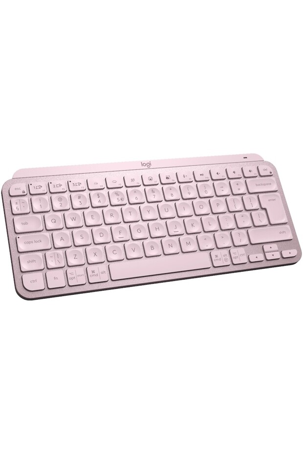 MX Keys Mini Illuminated Keyboard, Wireless, US INTL Layout, Rose - 2