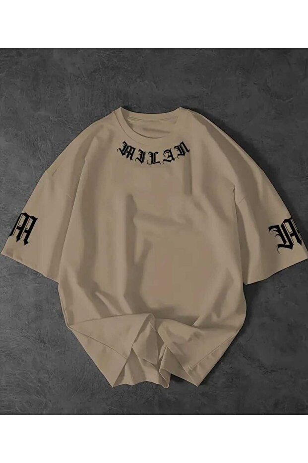 Men's Oversize Milan Printed T-Shirt