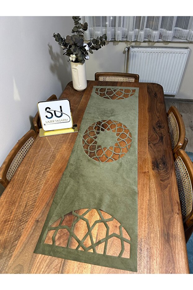 Figured Tablecloth Runner - 2