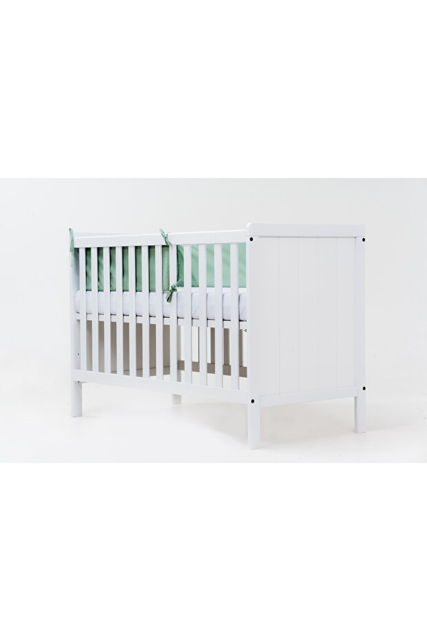 6-piece crib bedding set, Mint - 8