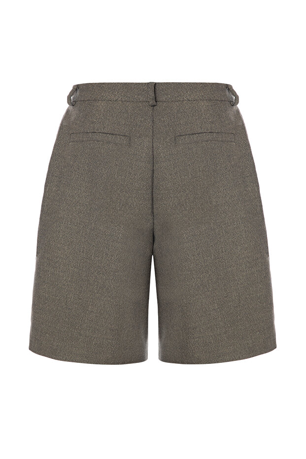 3x2 Pileli Bermuda Şort - 2