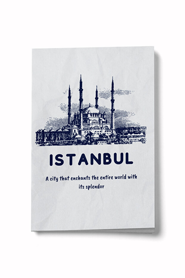 The Enchanting City of Istanbul Mini Notebook