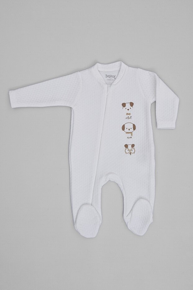 Cute Animals Collection Professor Puppies Patterned Baby Sleeping Bag