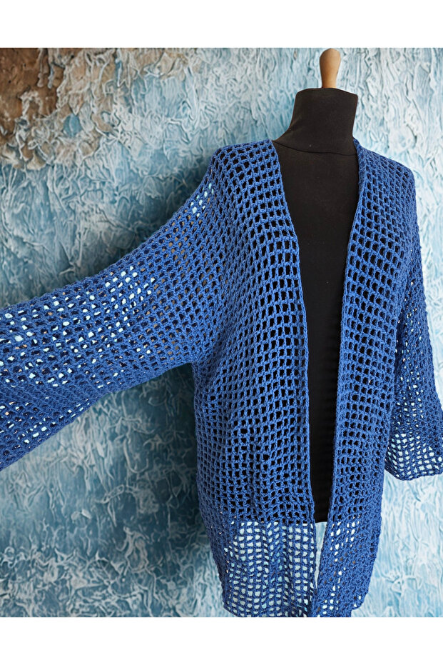 El örgüsü file hırka - 2