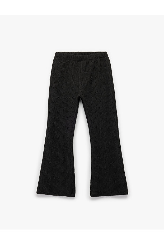 Black Girl's Pants 6Wkg40020Ak