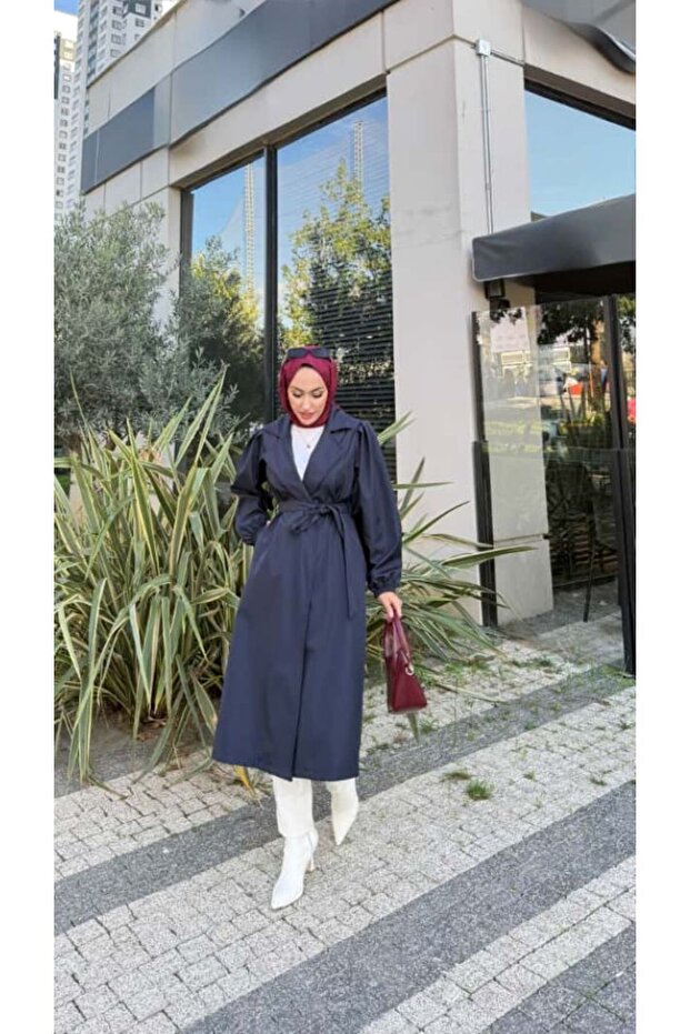 Kemerli Trençkot - 2