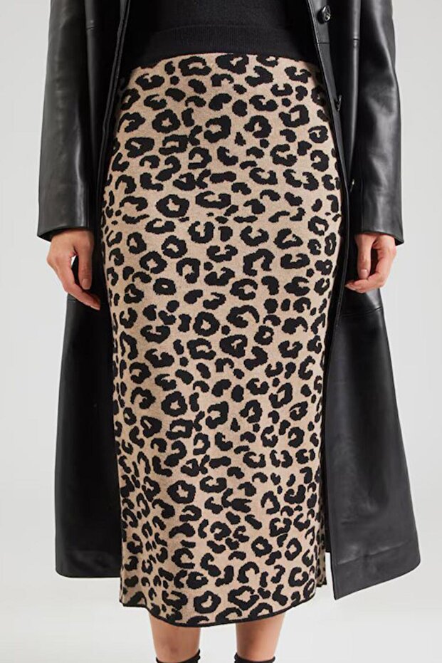 ONLIBI JQ SKIRT CC KNT Triko Örme Etek - 2