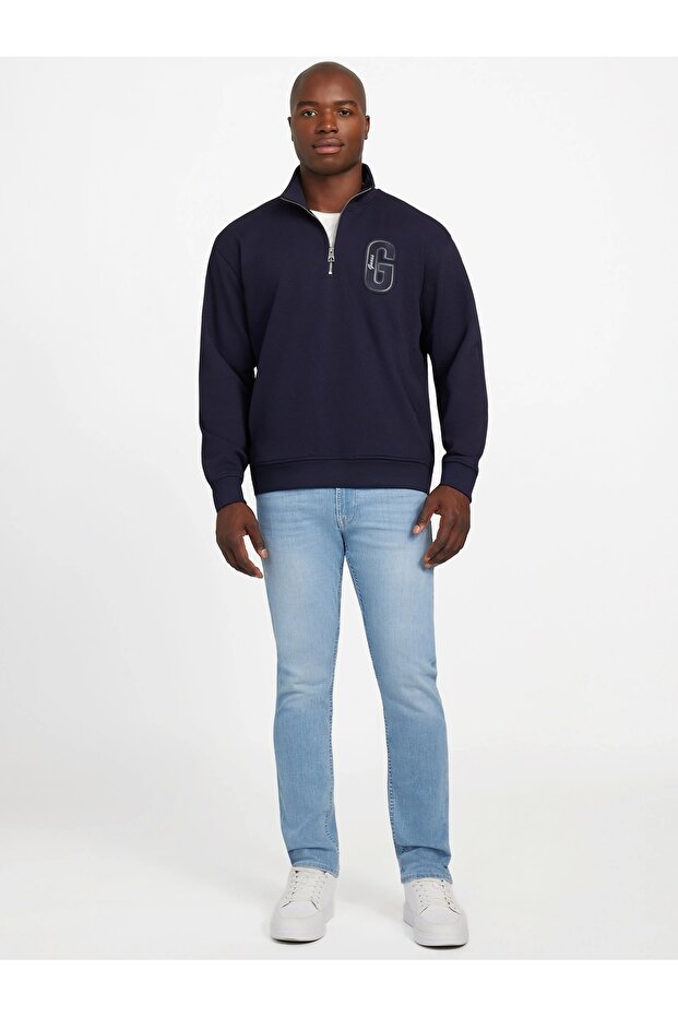 Harris Erkek Lacivert Sweatshirt M5BQ18K0552-G7V2 - 2