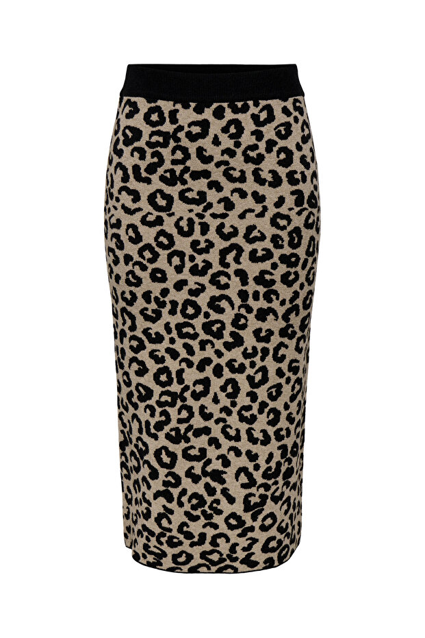 ONLIBI JQ SKIRT CC KNT Triko Örme Etek - 4