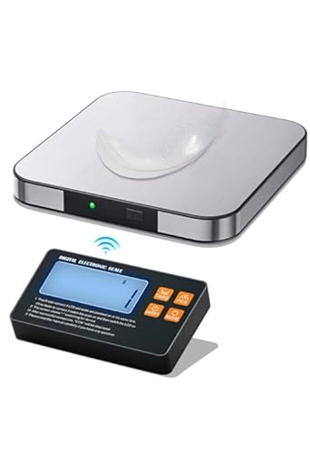 Food Scale with Split Wireless LCD Display, 33lb/15kg Digital Kitchen Scale with 7 Units Tare Functi - 1