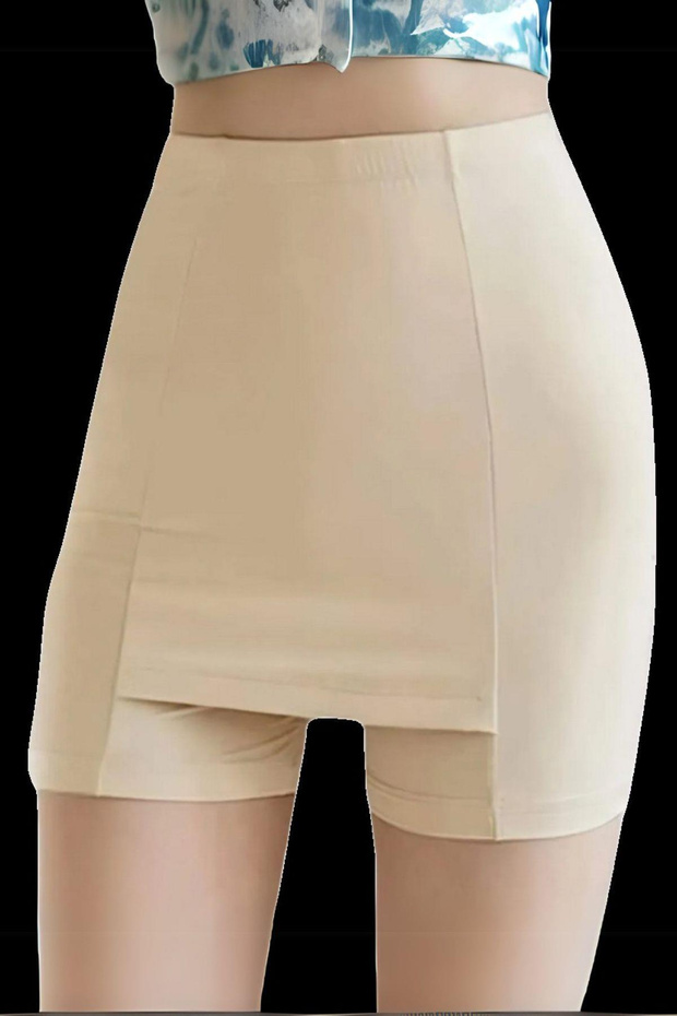Çift Katmanlı Etek Altı Şort - 6