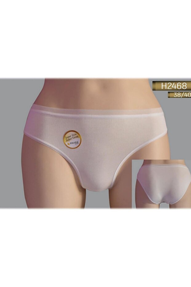 2468 Bikini Transparan Lastik Mıcro Modal - 3