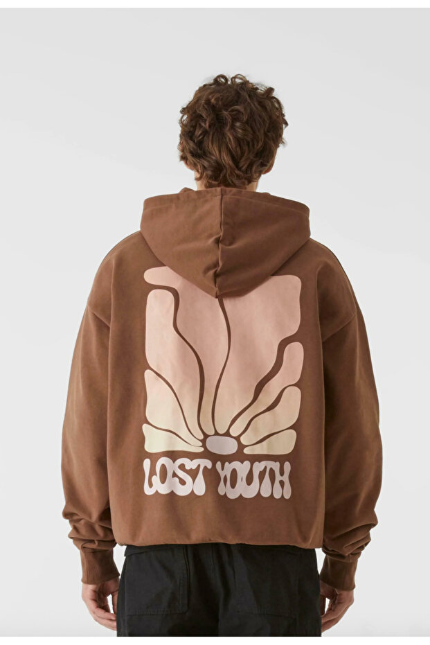 Oversize Printed Hoodie