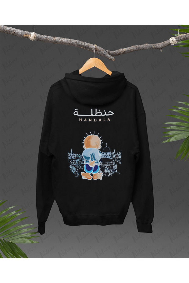 Palestine Design Back Printed, High Quality Unisex Oversize Hoodie