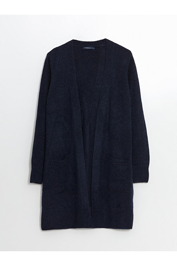 LCWAIKIKI Kadın Şal Yaka Triko Hırka - 1