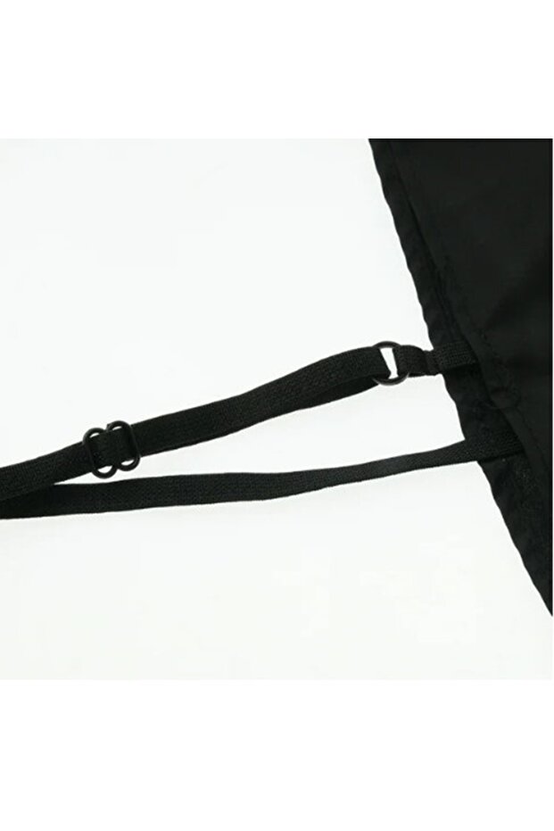 False shirt collar, removable, simple rounded pattern, Black - 7