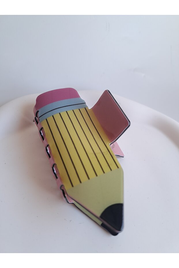Large Size Hair Clip with Pen Design (8.8 cm)