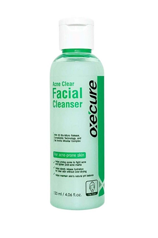 oxe cure Acne clear facial cleanser for acne-prone skin 120ml