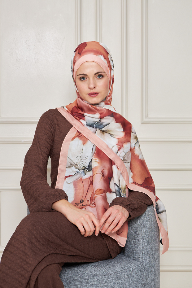 Patterned Soft Shawl