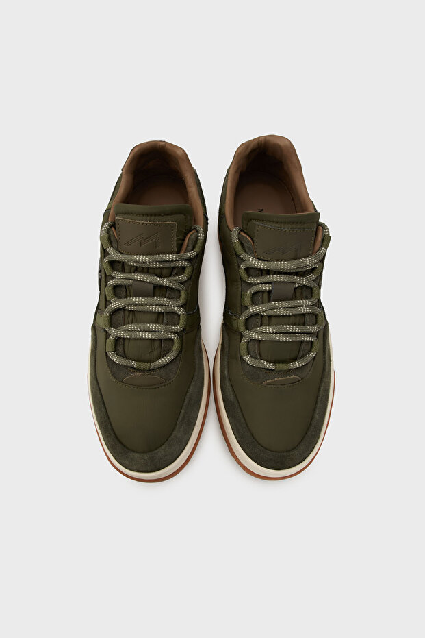 Logolu Süet Sneaker Ayakkabı Erkek AYAKKABI 15222492T1 - 4
