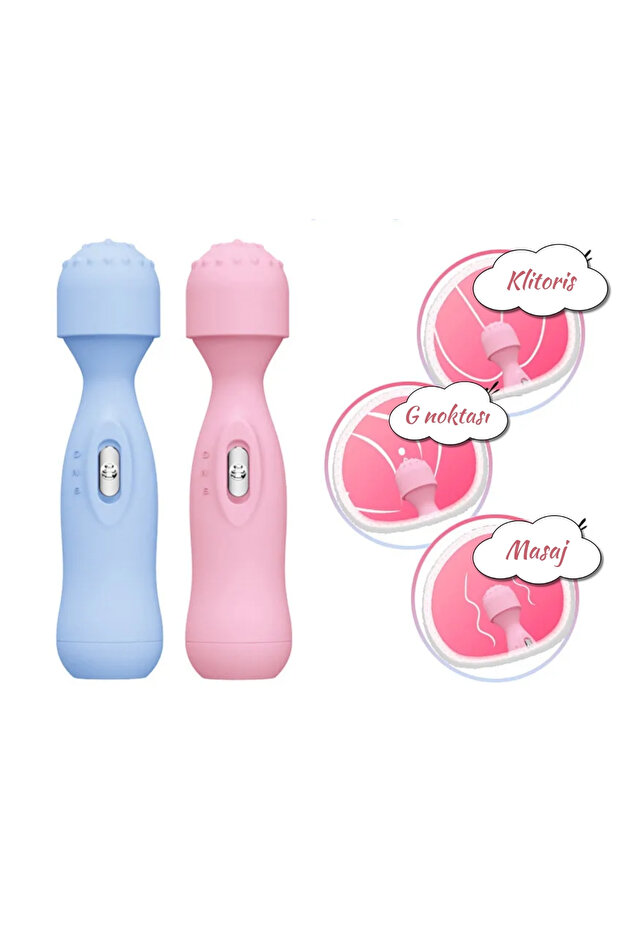 Mini Masaj Vibratör-Pembe - 2