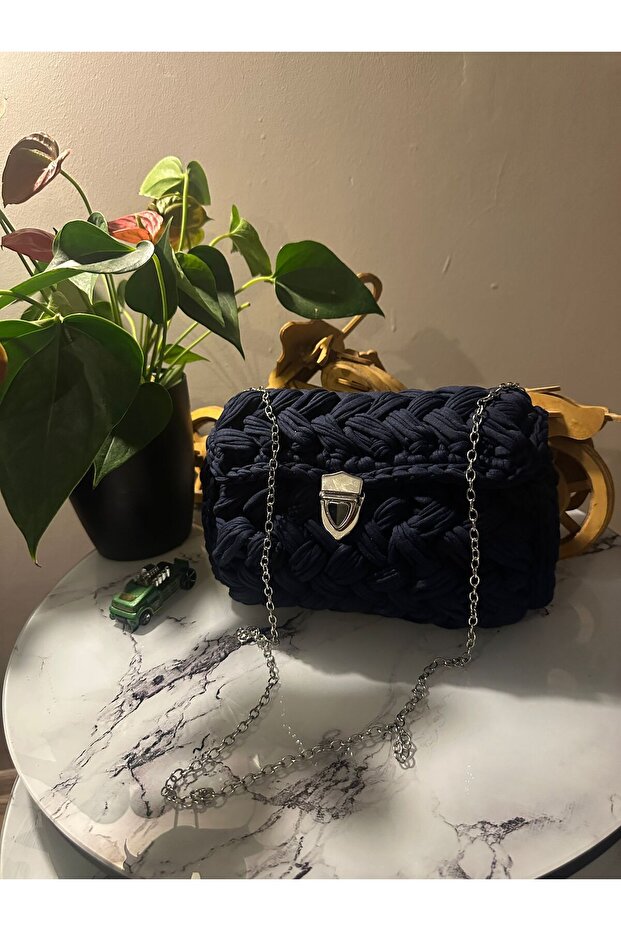 Penye İp Çanta - 2