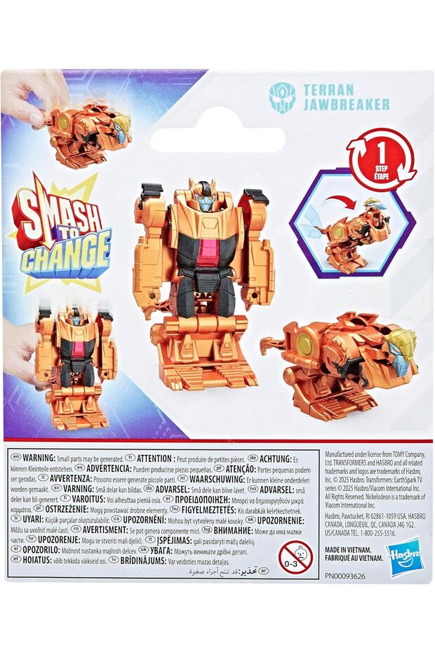 Earthpark Tek Adımda Dönüşen Figür Terran Jawbreaker - 5