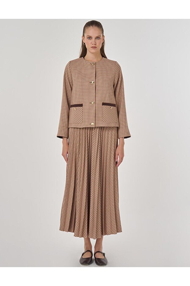 Plaid Pattern Jacket Tile - 3