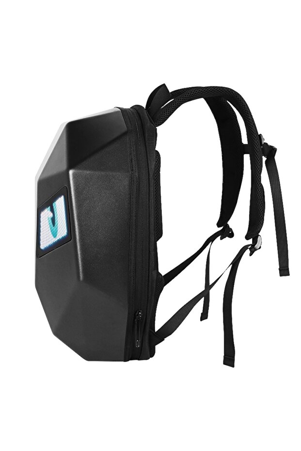 Smart Backpack with Interactive Application, Black, 48x36x18 cm - 2