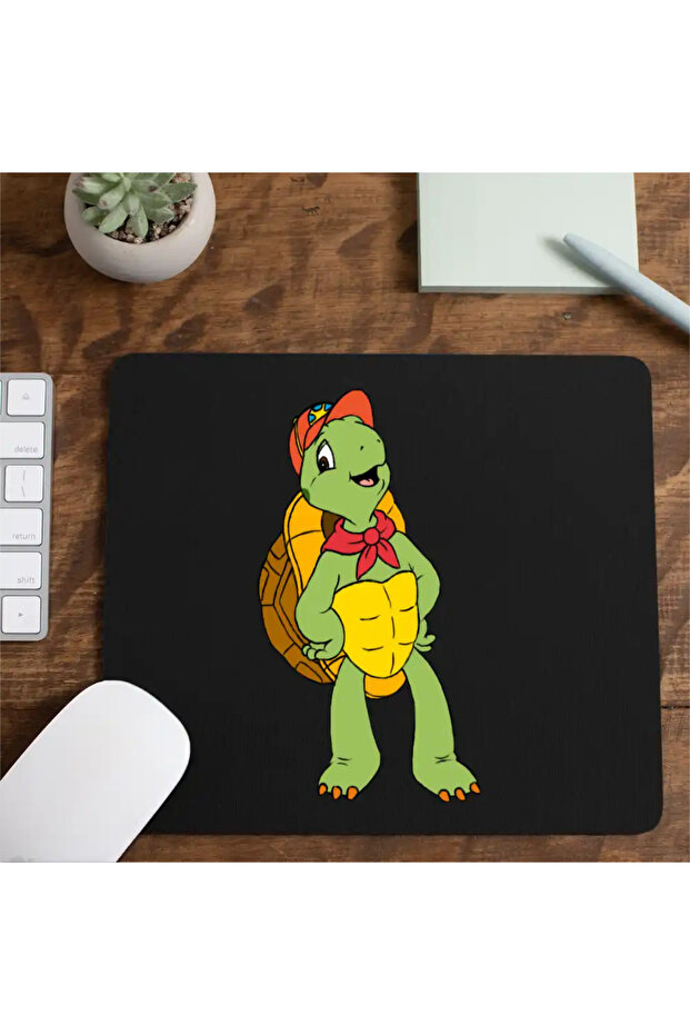 Franklin Turtle Cartoon Mousepad - 4