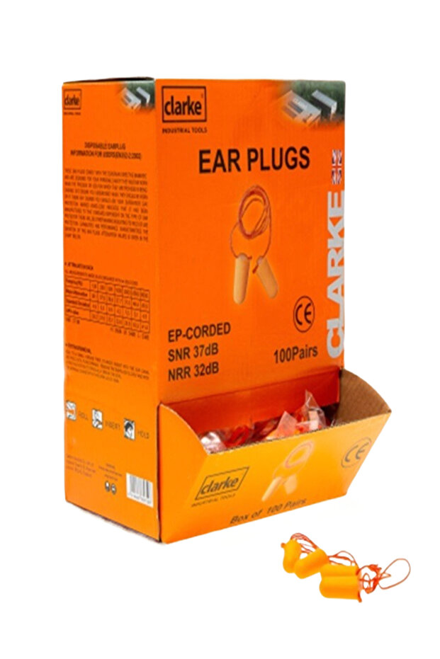 سدادات أذن EPSC مع خيط (100 قطعة) - 1