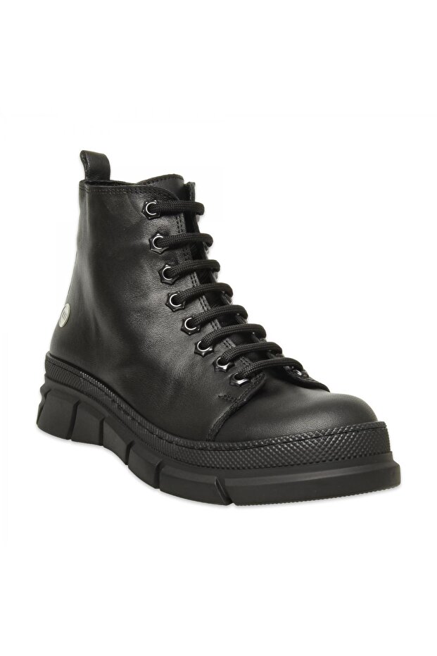 D25Kb-1935 Daily Black Women's Boots