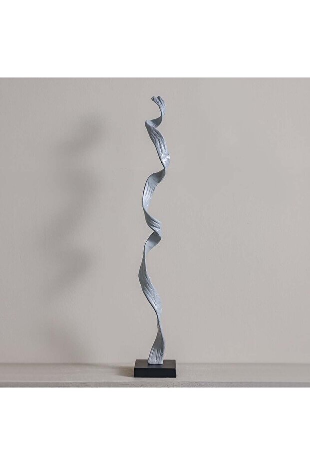 New In Metal Leaf Sculpture 37X8X36Cm