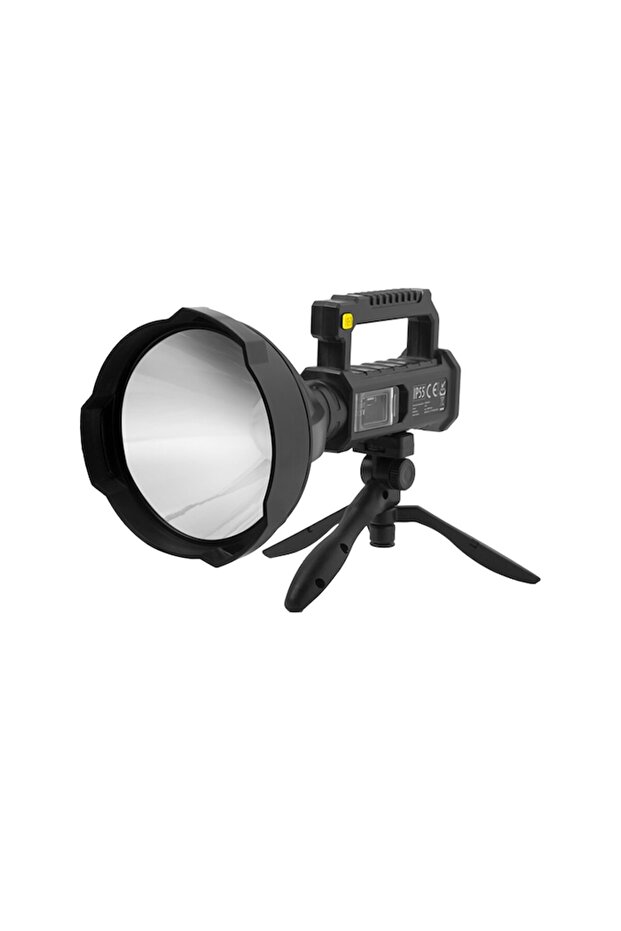 LED Flashlight, Multifunctional Reflector Model W591, P50 LED 10W, USB Rechargeable, with Handle, Tr - 2