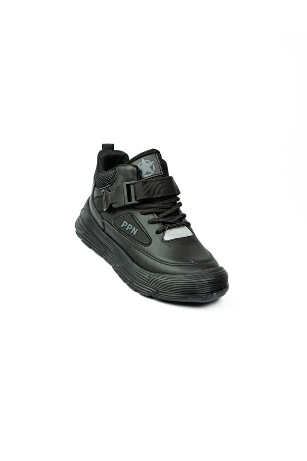 2036 Black Boy's Sports Boots