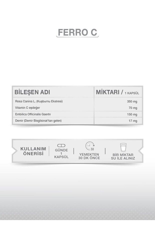 FERRO C 60 KAPSÜL - 3