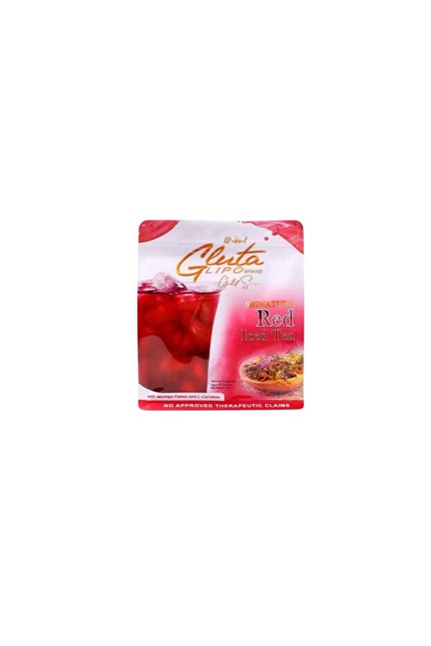 12 in 1 Lipo Gold Series Red Iced Tea 10 Sachets