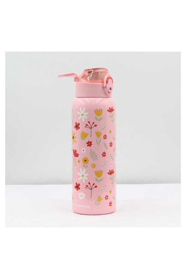 Water Bottle Stainless Steel 700ml Coral Pink