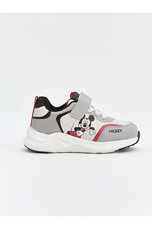 Shining Store'dan Işıltılı Seçimler | Mickey Mouse Baskılı Erkek Bebek Spor Ayakkabı - 2