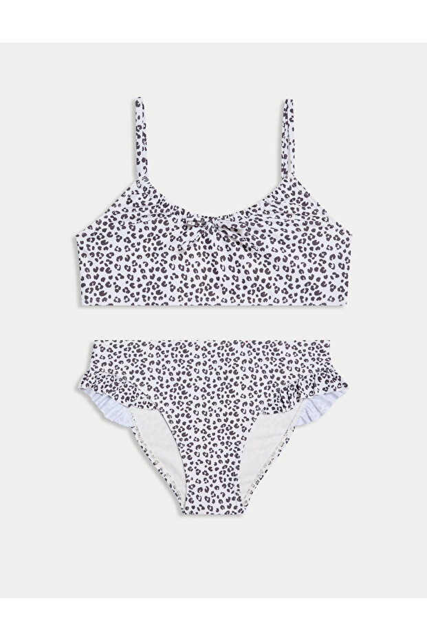 2li Leopar Bikini (6-16 Yaş) - 1