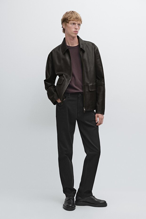 Tapered fit jean - 1