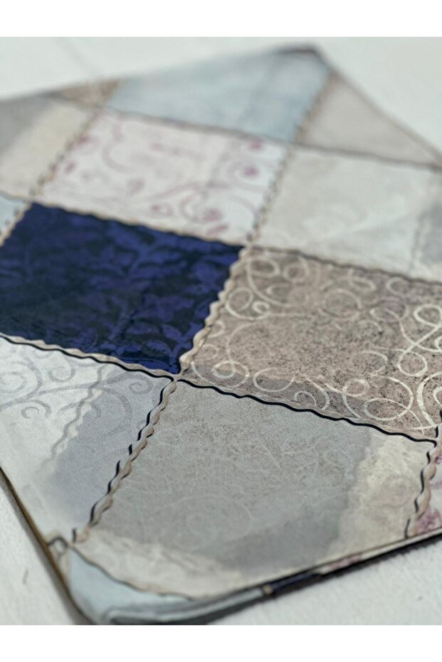 Retro Pattern Cotton Poly Shawl - 2