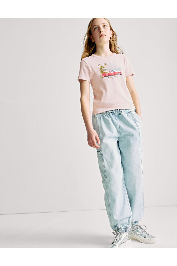 Saf Pamuklu Kısa Üst - 3