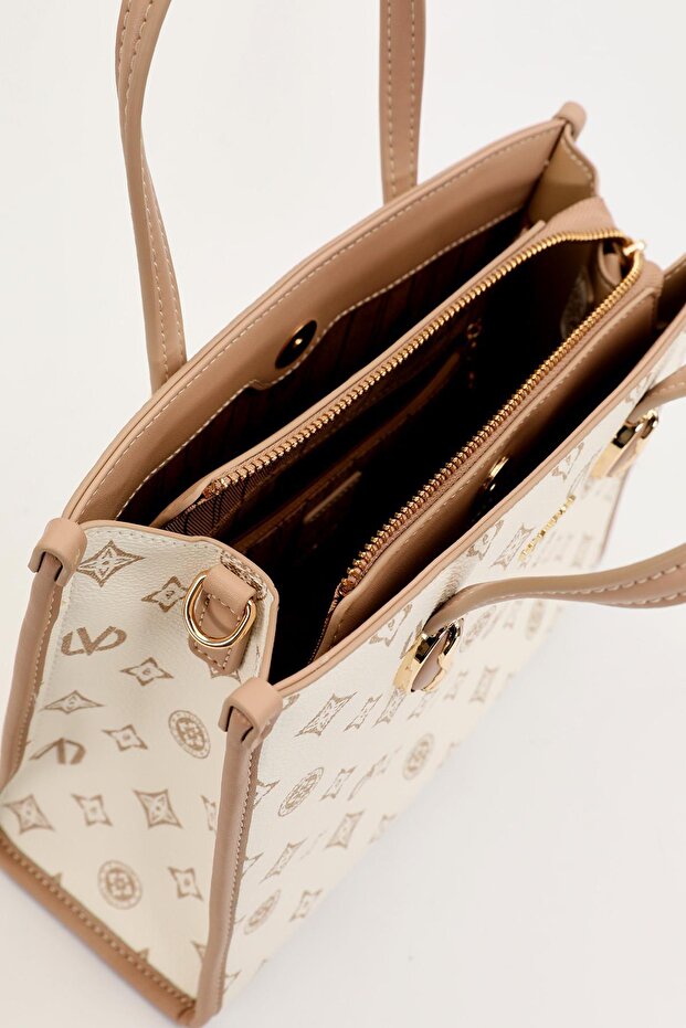 Mink Lvd Printed Handbag - 3